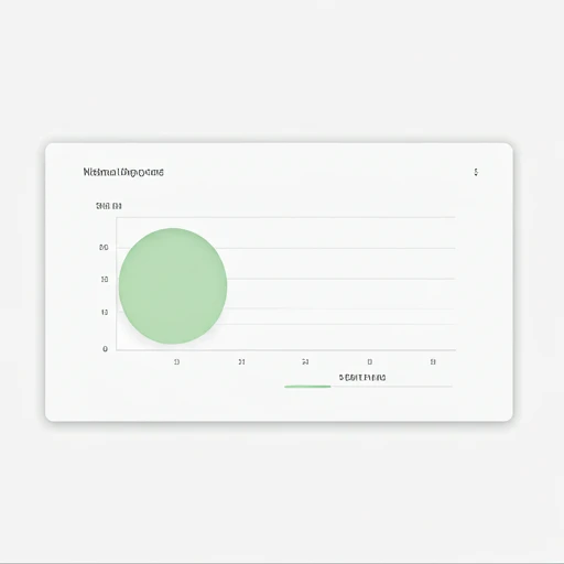 Panel de analítica web claro y ordenado